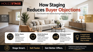 How Staging Reduces Buyer Objections During Property Visits