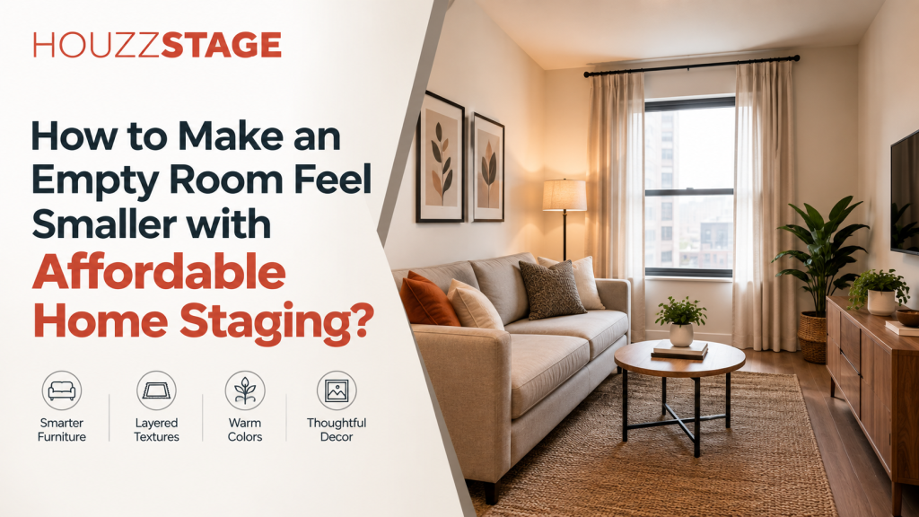 Affordable Staging for Cozy Rooms