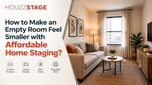 How to Make an Empty Room Feel Smaller with Affordable Home Staging?